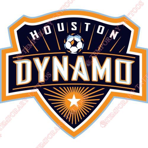 Houston Dynamo Customize Temporary Tattoos Stickers NO.8359